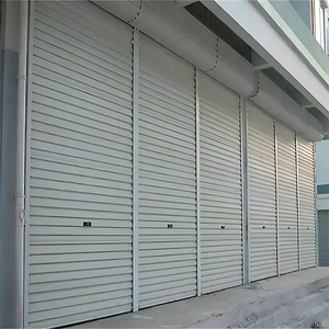 Easy-to-Maintain Color Steel Silent Roller Manual Opening <strong>Rollup</strong> Door for Car Showrooms - Product Image 6