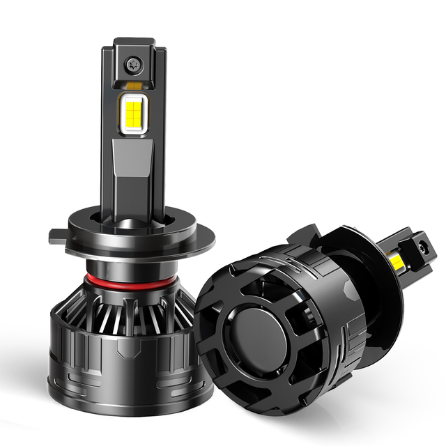 75W OEM 6000K LED Car Headlight Bulbs for VIOS H4/H7/H8/H27/9005/9006/9012 Models IP68 Waterproof 50000+ Hours Lifespan