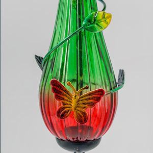 Bewegingsensor Solar Paddestoel Windgong Lantaarn Automatisch aan bij schemering met warm licht en rustgevend geluid voor tuinpad balkon - Product Image 6