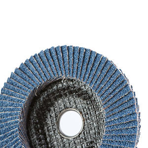 Disque à lamelles en zircone bleue 115*22mm, surpasse l'oxyde d'aluminium standard en termes de vitesse et de durabilité - Product Image 2