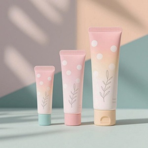 Hot Sale 70ml 100ml 120ml <b>Plastic</b> <b>Tubes</b> Facial Cleanser Gel <b>Tube</b> Recyclable Empty Cosmetic Packaging Flip Lid - Product Image 4