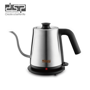 Hervidor eléctrico DSP Gooseneck de acero inoxidable de 1.2L con apagado automático para preparar café - Product Image 1