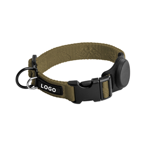 OEM logotipo personalizado diseño de moda Nylon resistente <span class=keywords><strong>Collar</strong></span> de perro grande ajustable Durable personalizado comodidad suave lujo <span class=keywords><strong>Collar</strong></span> de Mascota - Product Image 1