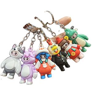 Cartera de silicona para mujer juguetes 3D llavero promocional goma plástico pulsera bolsa decoración regalo para niñas - Product Image 1