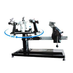 Máquina encordadora manual de mesa Gelinsi para raquetas de bádminton y tenis, rotación de 360 grados, doble propósito con herramientas - Product Image 1