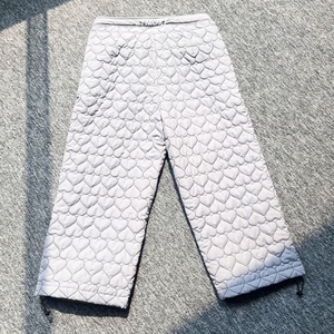 Custom High Quality Winter Warm Trousers <b>Down</b> Straight Leg Baggy <b>Pants</b> Cotton Lightweight Elastic Waist <b>Pants</b> Puffer Men - Product Image 2