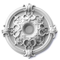 Médaillon de plafond Rose de plafond résistant aux moisissures résistant aux chocs pour la décoration de plafond vente directe d'usine nouvelle arrivée