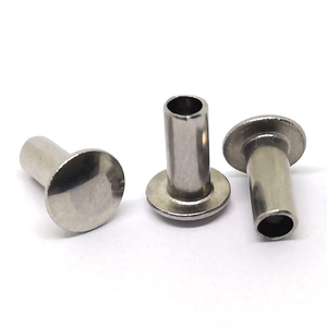 Chất Lượng Cao Tùy Chỉnh Mũ Bảo Hiểm Semi-Hollow Chìm Đầu Đinh Tán Kim Loại Bán Hình Ống Đinh Tán Cho Mũ Bảo Hiểm - Product Image 4