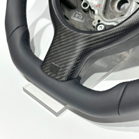 Pour BMW E46 entièrement en cuir avec couverture en fibre de carbone mat Volant de sport pour BMW E92 E90 E91E46 E81 E84 Ventes directes d'usine