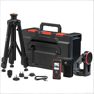 Télémètre laser Disto D5 avec trépied et étui de transport, outil de mesure professionnel pour une utilisation en intérieur et en extérieur - Product Image 1