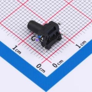 UK-B02123T-G10-250 Tactile Switch SMD Switch ( Operating Force: 2.5N )( Switch Length: 6.15mm )( Switch Width: 6.15mm ) - Product Image 2