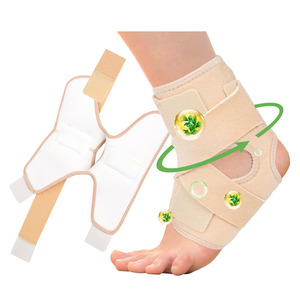 Castor Oil Pack Wrap For Foot <b>Ankle</b> Wrap For Foot Pain Relief Adjustable Compression <b>Ankle</b> <b>Support</b> Castor Oil Foot Wrap - Product Image 1