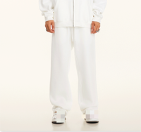 Pantalon de Jogging Homme Grande Taille Uni et Décontracté, Coton Rétro, de Haute Qualité