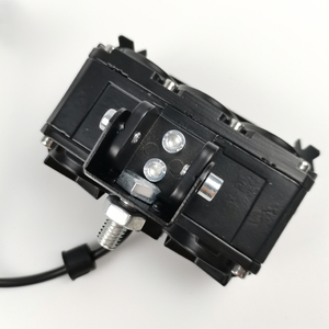 Feux de travail pour moto à trois yeux, lentille bicolore LED 35-45W, faisceau longue et courte portée - Product Image 3