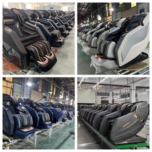 Sillón <span class=keywords><strong>de</strong></span> Masaje Inteligente 4D 3D <span class=keywords><strong>de</strong></span> Cuerpo Completo con Riel SL, Escaneo Corporal por IA, Gravedad Cero, Calefacción y Rodillos para Pies, Reclinable para Spa en Casa y <span class=keywords><strong>Centro</strong></span> <span class=keywords><strong>de</strong></span> Bienestar - Product Image 4