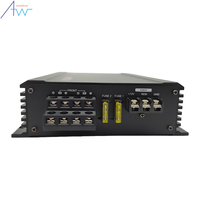Amplificateur de voiture 12 V 60W, puissance audio stéréo, dents bleues, carte d'alimentation à 4 canaux, audio classe d, amplificateur de voiture