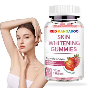 Gomitas de Belleza Blanqueadoras de Piel con Vitamina C y Glutatión OEM, <span class=keywords><strong>1000mcg</strong></span> de Glutatión, Suplemento Blanqueador e Iluminador para el Cuidado de la Piel - Product Image 1