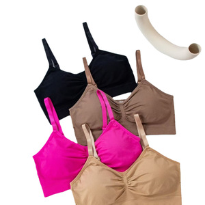 <span class=keywords><strong>Reggiseno</strong></span> Allattamento Push-Up Senza Cuciture, Modellante per la Schiena, per Seni Grandi, Senza Ferretto, <span class=keywords><strong>Coppa</strong></span> <span class=keywords><strong>C</strong></span>, Tinta Unita, Estivo, in Nylon, da Donna - Product Image 5