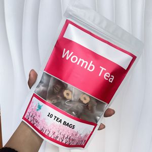 Thé détoxifiant pour la fertilité féminine et le soutien à la <span class=keywords><strong>grossesse</strong></span>, à base de plantes biologiques brutes, en sachets, 10 pièces, vente chaude - Product Image 3