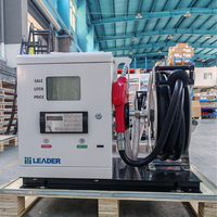 En Çok Satan 12V 24V Tek Nozullu CPU Taşınabilir Mini Yakıt Dispenseri Tanker Kamyon Mobil Akışkan Benzin İstasyonu Kalibrasyonu için