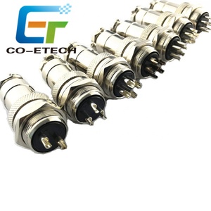Conector de Aviación GX20, Enchufe Circular Eléctrico de 20 mm, Macho y Hembra, de 2/3/4/5/6/7/8 Pines - Product Image 2
