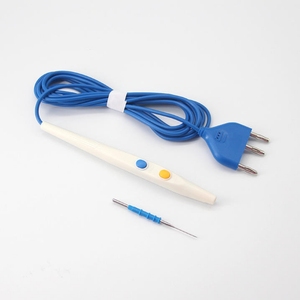 Pensil Elektrokauter Sekali Pakai yang Disterilkan untuk Unit Elektrokauter Frekuensi Tinggi, Pensil Kauter Elektrokauter Veteriner - Product Image 1