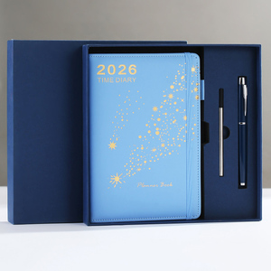 Agenda Anual Personalizada 2026, Planificador Diario, Tapa Dura, Cuaderno Español, 365 Días, Encuadernación Térmica, Versión de Exportación en Inglés, en Existencia - Product Image 4