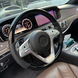 Volante de Madera <span class=keywords><strong>Maybach</strong></span> Compatible con <span class=keywords><strong>Mercedes</strong></span>-<span class=keywords><strong>Benz</strong></span> Clase S 221 para Actualización a 222LS400LS350L - Product Image 6