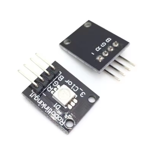 Module LED RGB SMD PWM KY-009 5050, 1 pièce, lumière à 3 couleurs, MCU Raspberry CF Board, trois couleurs primaires - Product Image 4