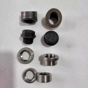 Nouvelle douille de soudure pour capteur O2 en acier inoxydable SS304 de haute qualité, M18*1.5, à encoches courbes, pour capteur lambda, raccord de tuyau d'échappement, ajustement universel - Product Image 1