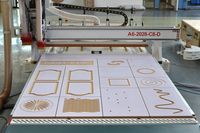 CNC de travail du bois automatisé avec chargement et déchargement, best-seller pour la production en série