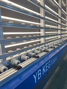 Línea de Producción de Vidrio Aislante Totalmente Automática de Alta Calidad con PLC y Motor, Llenado de Gas en Línea - Product Image 4