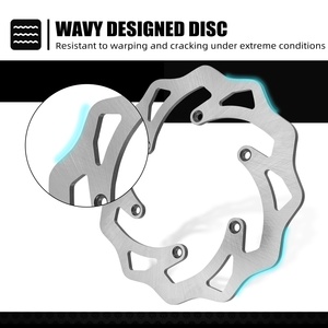 Disco de Freno Trasero NiceCNC de 220 mm para KTM 125 250 350 450 530 SX SX-F XC XCW EXC EXC-F <span class=keywords><strong>SMR</strong></span> - Product Image 2