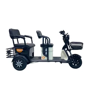 New Electric 3-wheel Mobility Scooter For Leisure City Passenger-pulling Tricycle 48v/60v Three-wheel Electric Bicycle