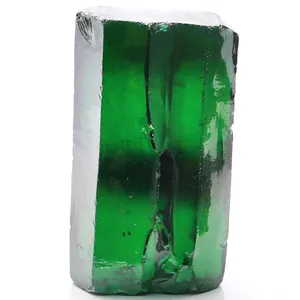 China synthetic rough emerald raw material stone price