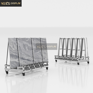Chariot à plateau plat YEK pour le transport sécurisé <span class=keywords><strong>de</strong></span> dalles <span class=keywords><strong>de</strong></span> pierre avec rembourrage <span class=keywords><strong>en</strong></span> <span class=keywords><strong>caoutchouc</strong></span> pour le transport <span class=keywords><strong>de</strong></span> granit et <span class=keywords><strong>de</strong></span> marbre - Product Image 1