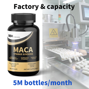 Cápsulas OEM Maca Man Power Plus, Cápsulas de Extracto de Ginseng Rojo, Fórmula y Empaque Personalizados, Ventaja de Costo al por Mayor y Suministro Estable - Product Image 4