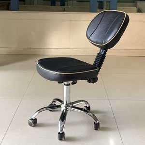 Sedia per Assistente Dentale Moderna, Girevole a 360 Gradi, Regolabile <span class=keywords><strong>in</strong></span> Altezza, Ergonomica, <span class=keywords><strong>in</strong></span> Metallo, Arredamento Ospedaliero - Product Image 1