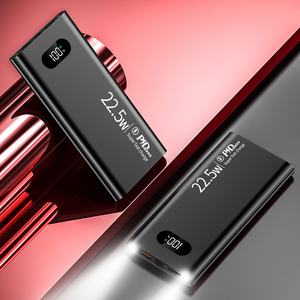 Banco de Energía Portátil PD22.5W con Doble USB y Pantalla LED Digital, Logotipo Personalizado, Cargador Súper Rápido, Capacidad de 10000mAh/20000mAh - Product Image 6