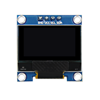 Pantalla OLED de 0,96 pulgadas, controlador SSD1306, módulo de pantalla serial IIC de 4 pines, 128*64, 3V-5V, Compatible con STM32 Raspberry Pi