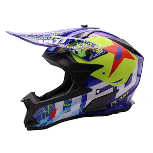 Fashion hot sell outdoor sports motocross helmet full face cross racing ATV helmet
