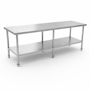 Table <span class=keywords><strong>de</strong></span> cuisine en acier inoxydable 304 <span class=keywords><strong>de</strong></span> haute qualité, tables commerciales en acier inoxydable 201, table <span class=keywords><strong>de</strong></span> travail en acier inoxydable <span class=keywords><strong>de</strong></span> qualité alimentaire - Product Image 1