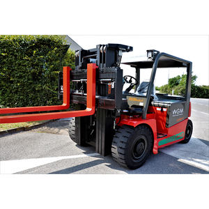 Qualité de production italienne de qualité supérieure Chariot élévateur électrique pour le transport lourd Industrie logistique commerciale Chariot élévateur intelligent Marque de 8 tonnes - Product Image 4