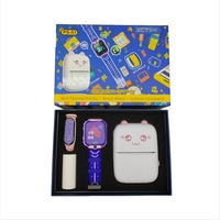 Reloj inteligente OEM para niños, impresora térmica, pulsera, juego de regalo, podómetro, rastreador de historial, llamada 2G, relojes de dibujos animados para niños de la PS-01