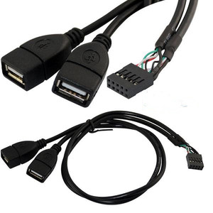 <b>Usb</b> 2.0 A Female To Dupont 10p Female <b>Adapter</b> Cable For Pc Connection - Product Image 1