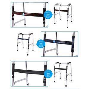 Aluminum Alloy <b>Walker</b> <b>For</b> Elderly And <b>Disabled</b> With Adjustable Height And Non Slip Feet - Product Image 2