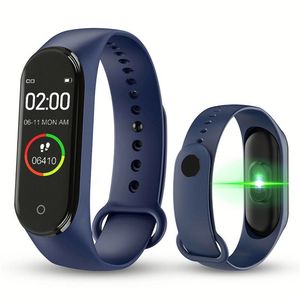 Smartwatch M4 Heart Rate <b>Sleep</b> Smart Band Color Screen Smart Bracelet M4 Smartwatches for Men and Women - Product Image 1