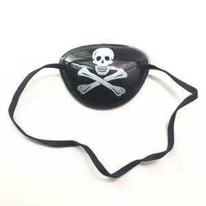 Masque pour les yeux Pirate One Eyed <span class=keywords><strong>Dragon</strong></span> Halloween Dress up Prop <span class=keywords><strong>Ball</strong></span> Mask Pirate Toy Bone Single Eye Mask pour les enfants - Product Image 3