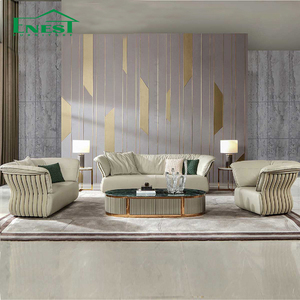 <span class=keywords><strong>Service</strong></span> de personnalisation, canapé de salon en cuir véritable de luxe, 1, 2 ou 3 places, ensemble de canapés modernes, meubles de salon pour villa - Product Image 3