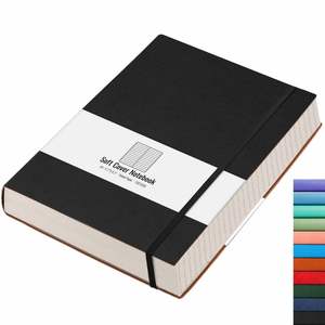 Thick Journal Lined Custom A5 Notebook College Ruled Leather Hardcover Softcover 100 Sheets <b>Gift</b> for Women Men Work - Product Image 2